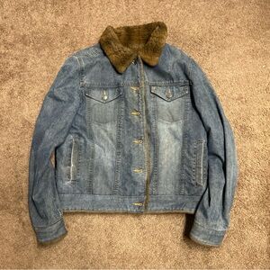 Marvin Richards Brown Faux Fur Coat